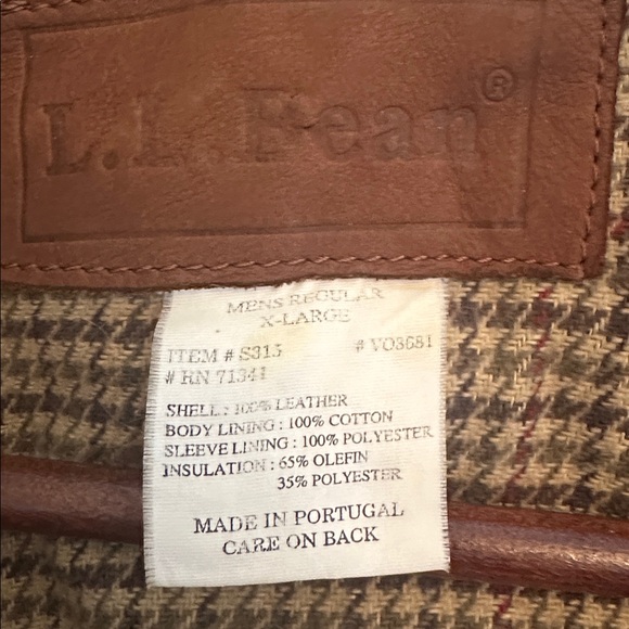 VINTAGE L..L.Bean suede men ‘s barn jacket - Picture 9 of 9
